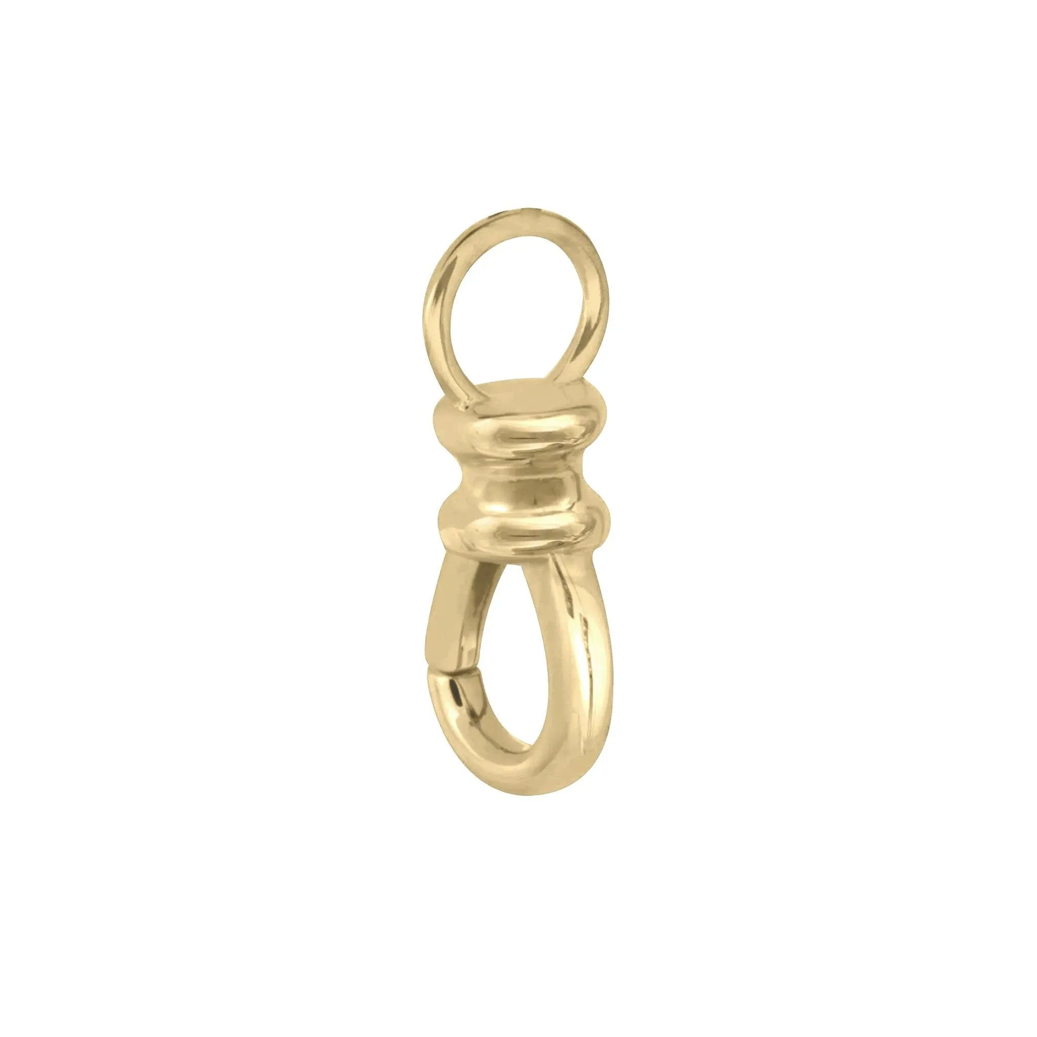 10K Gold Small Swivel Charm Connector