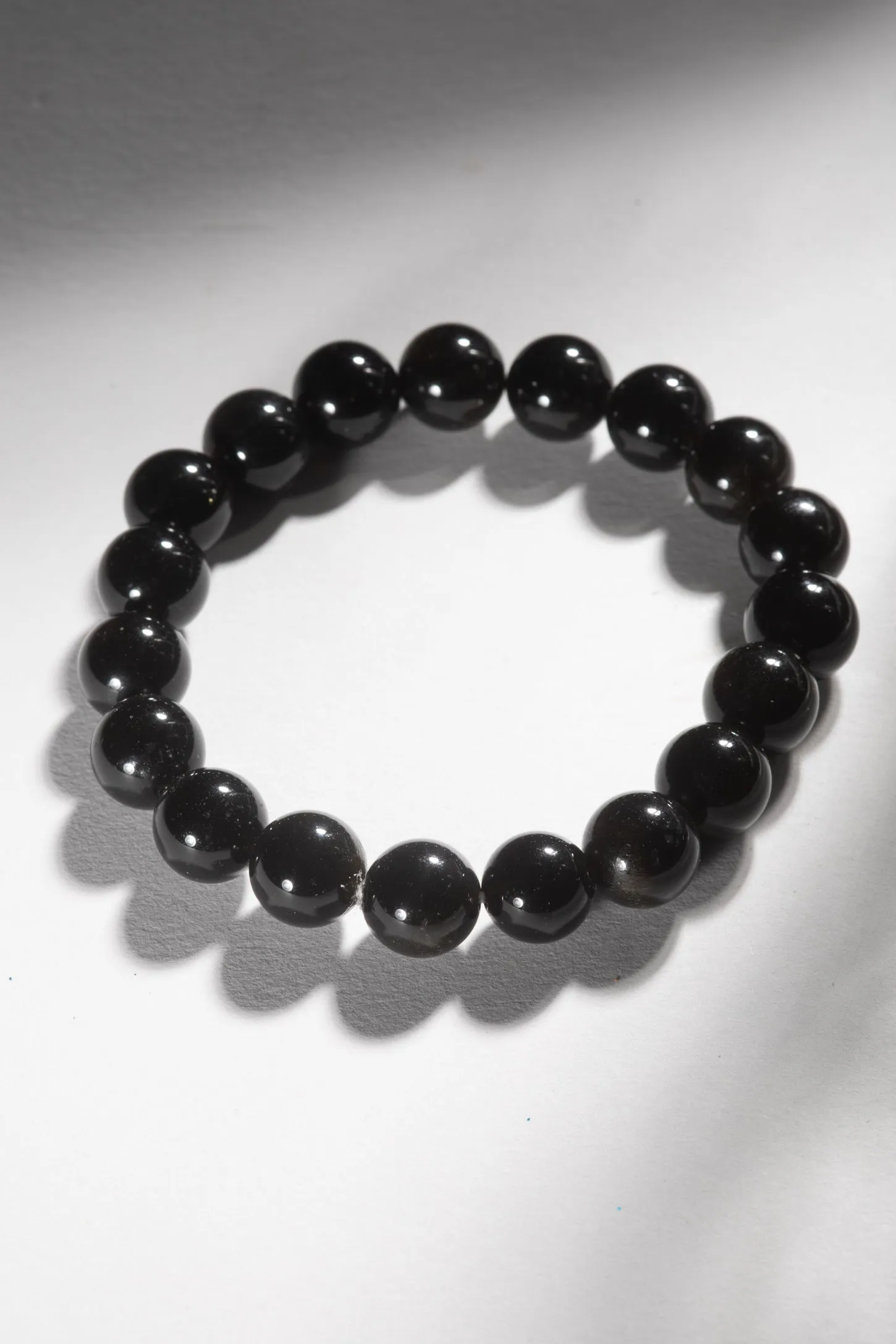 10mm Round Gemstone Bead Bracelet