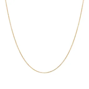 14k Thicker Cable Chain Necklace