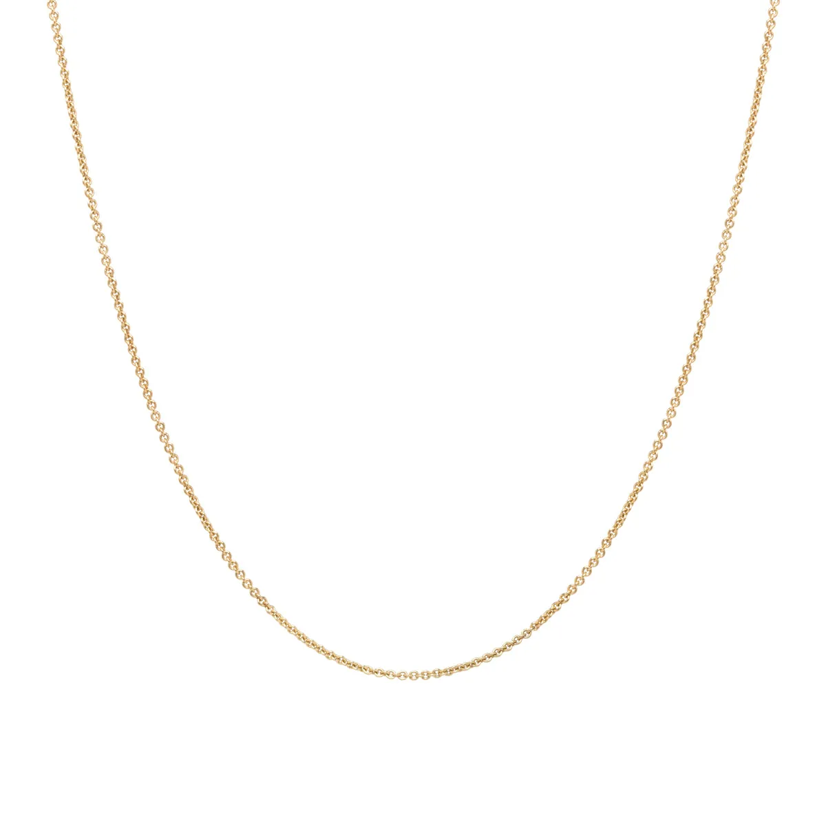 14k Thicker Cable Chain Necklace