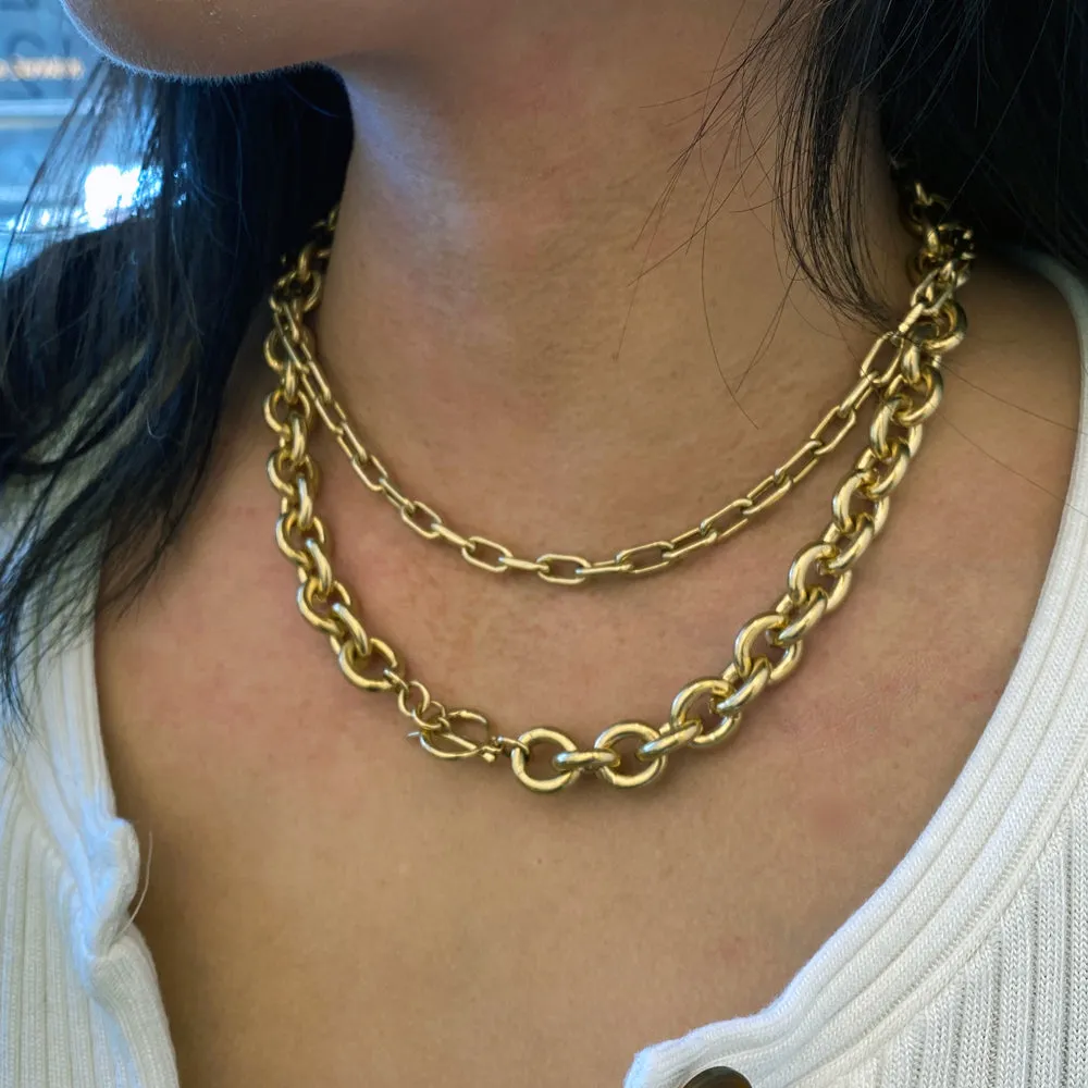 5.3mm Italian Chain Link Necklace