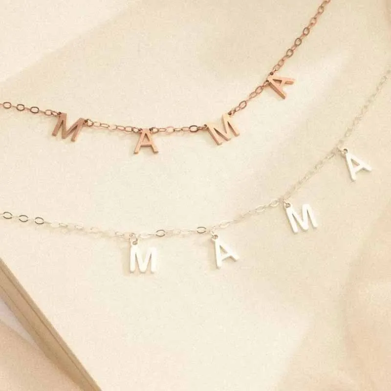 A TO Z Custom Name Choker-14K Gold Necklace