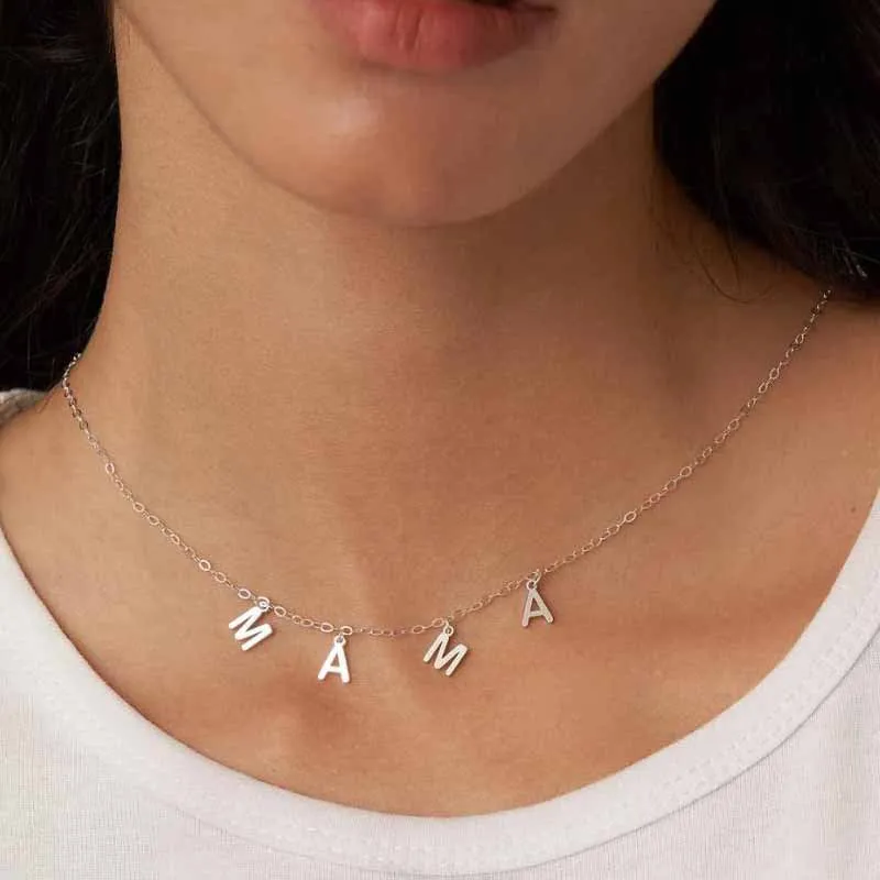 A TO Z Custom Name Choker-14K Gold Necklace