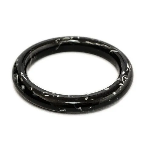 Aura Resin Bangle- Polished Finish