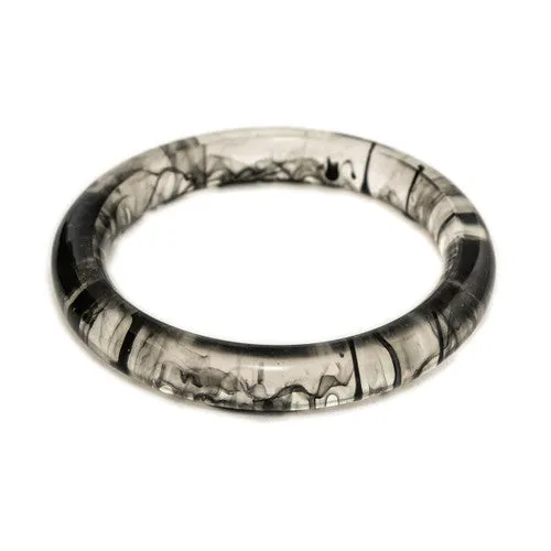 Aura Resin Bangle- Polished Finish