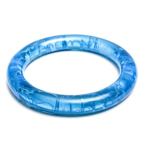 Aura Resin Bangle- Polished Finish