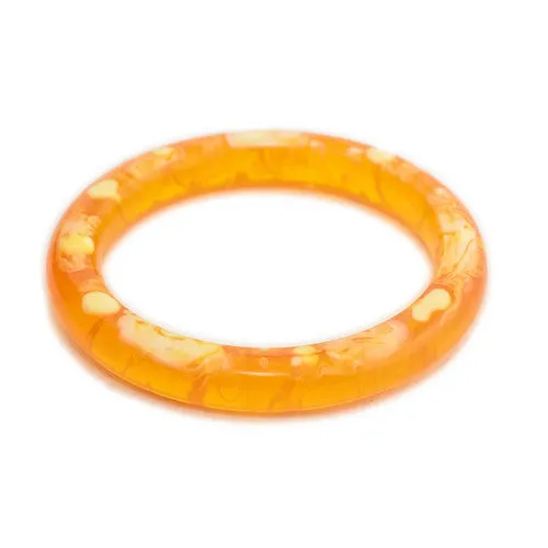 Aura Resin Bangle- Polished Finish