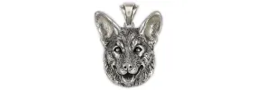 Australian Cattle Dog Pendant Sterling Silver Handmade Australian Cattle Dog Jewelry  CTD1-P