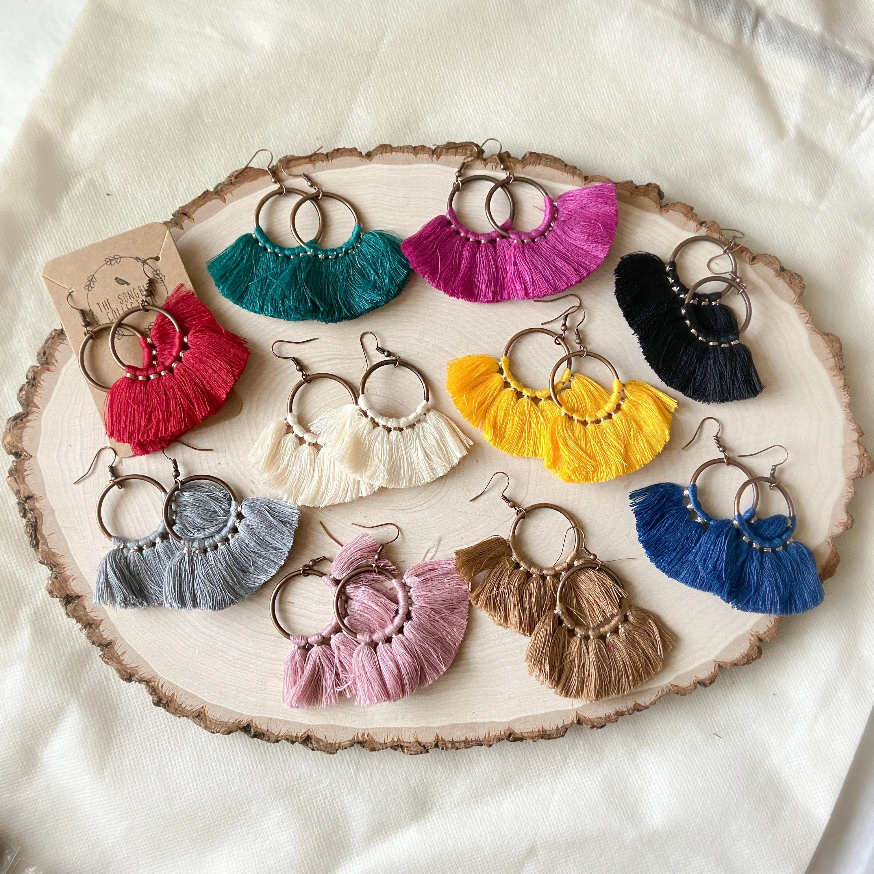 Bohemian Tassel Earrings - LAST CHANCE