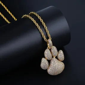 Claw Print Pendant