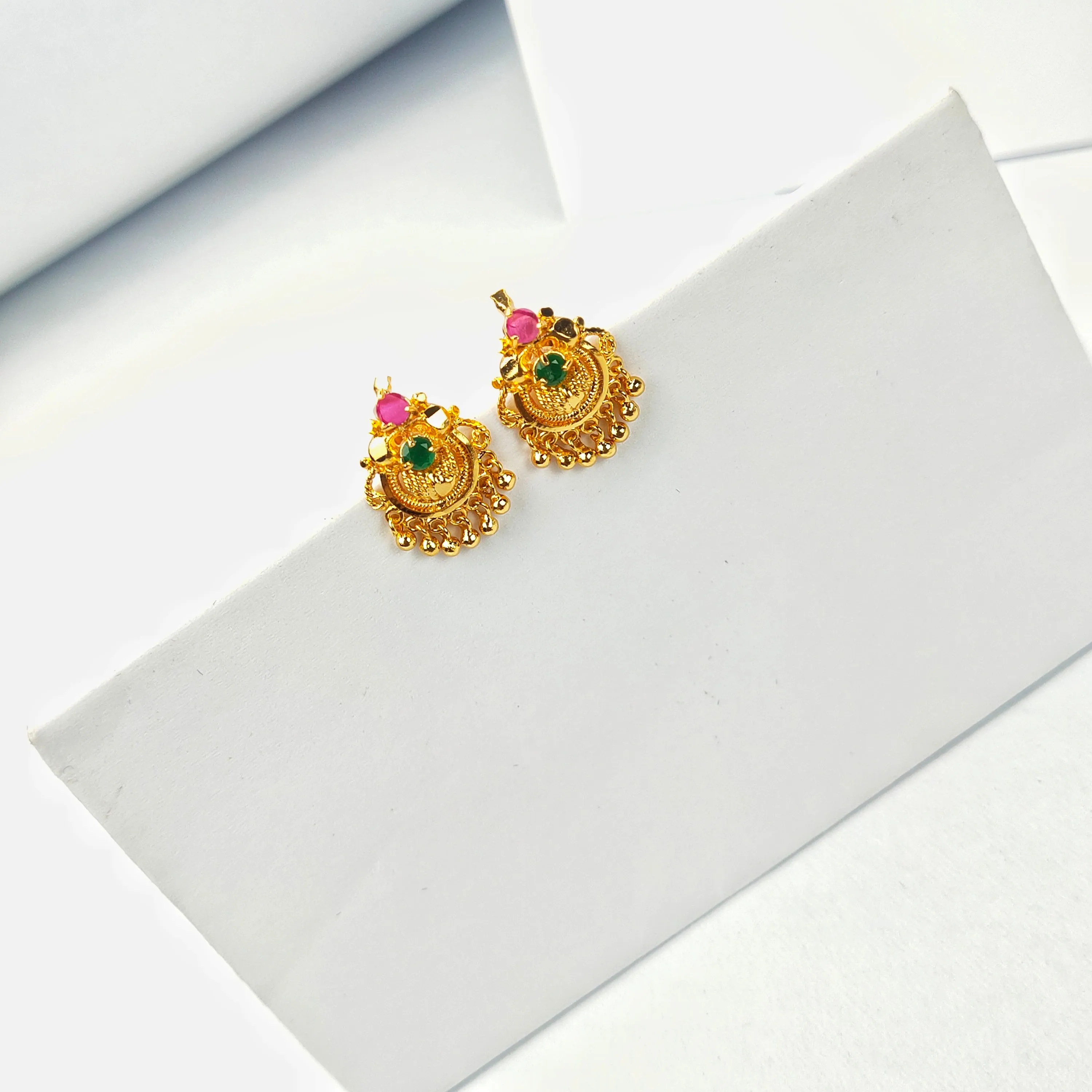 Daily Wear Small One Gram Gold Earrings By Asp Fashion Jewellery