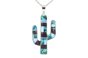 David Rosales Shalako Saguaro Pendant