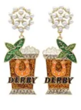 Derby Drink Earrings