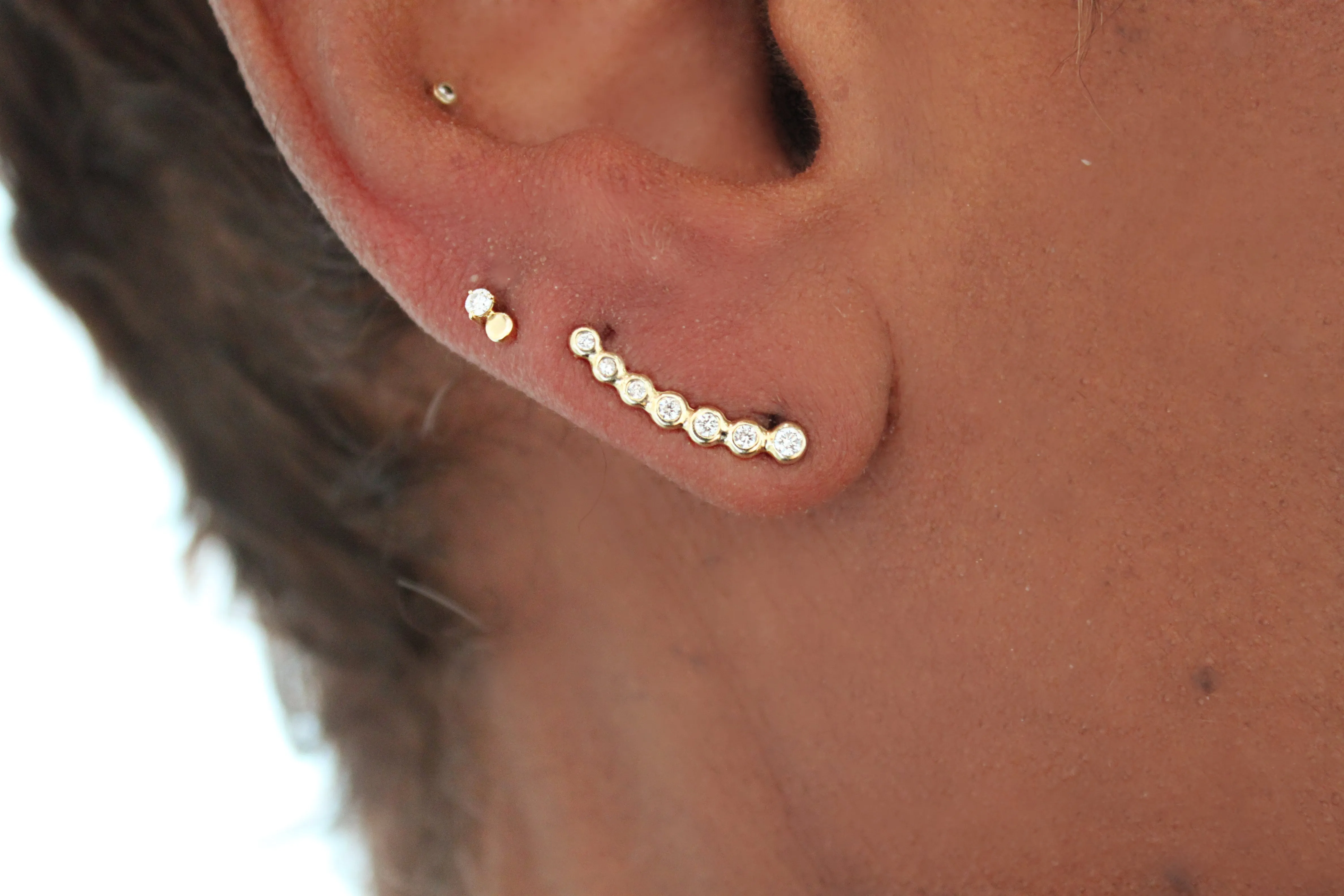 Diamond Ear Climbers