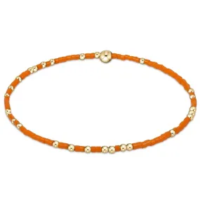 ENewton Gameday Bright Orange Hope Unwritten Bracelet