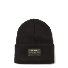 Filson Ballard Watch Cap Black