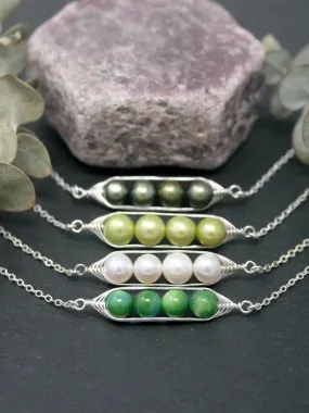 Four peas in a pod bracelet [made to order]