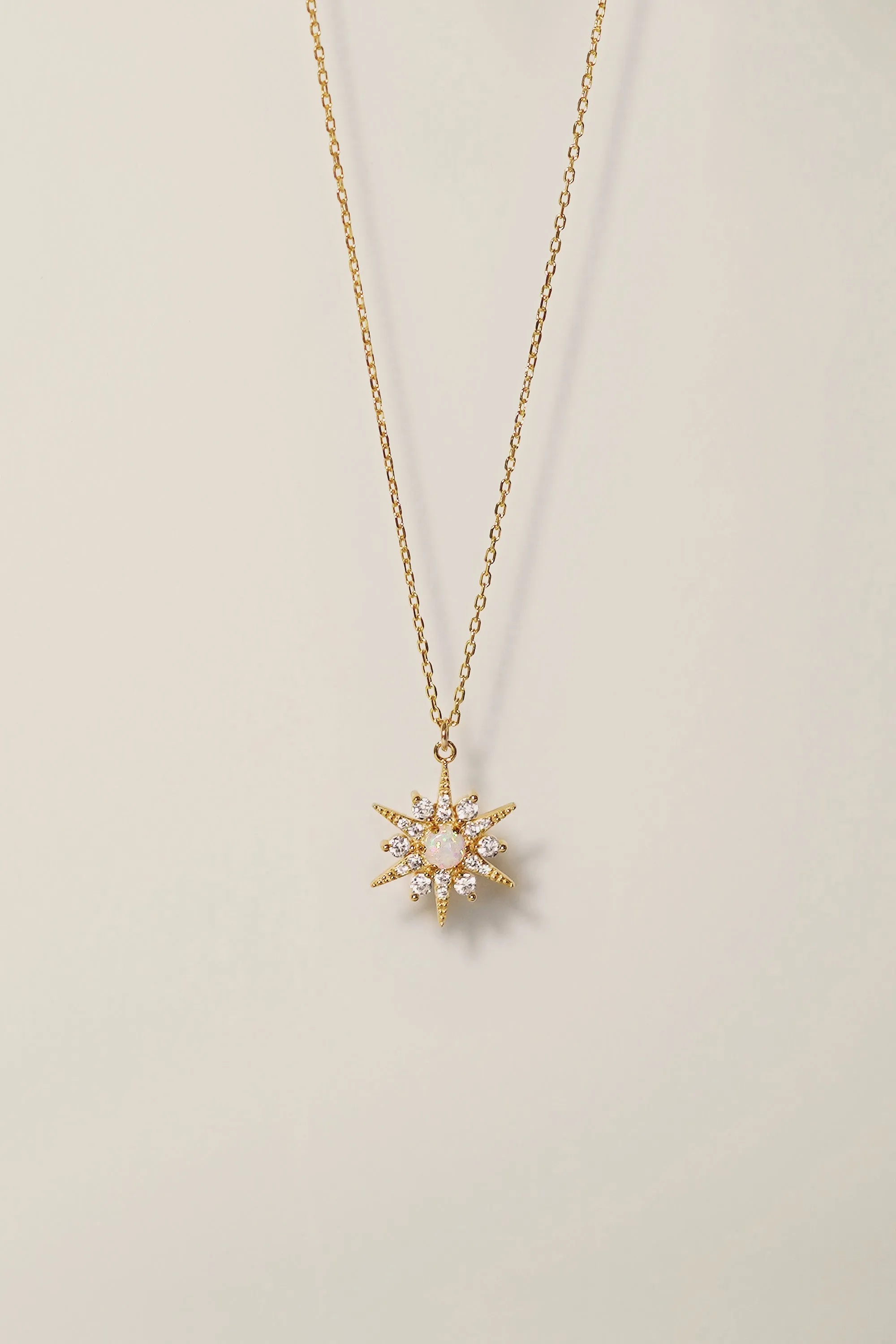 Guidance Opal Star Necklace