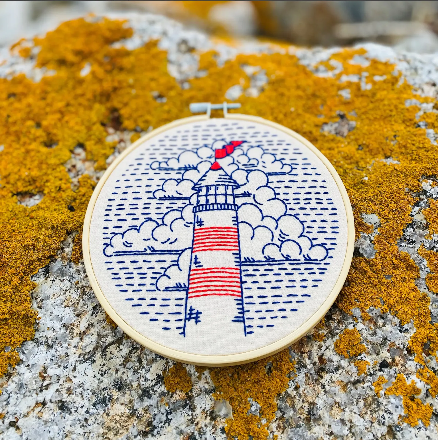 Hook Line & Tinker Embroidery Sets - Lighthouse