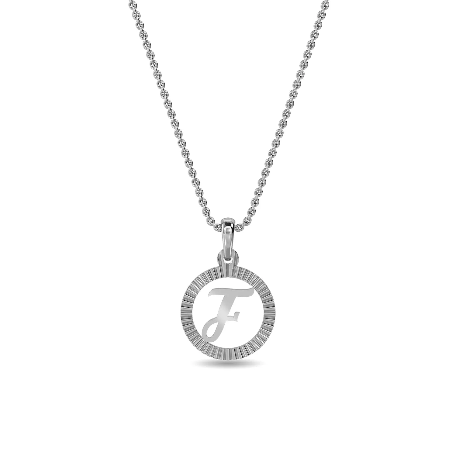 Initial F Pendant