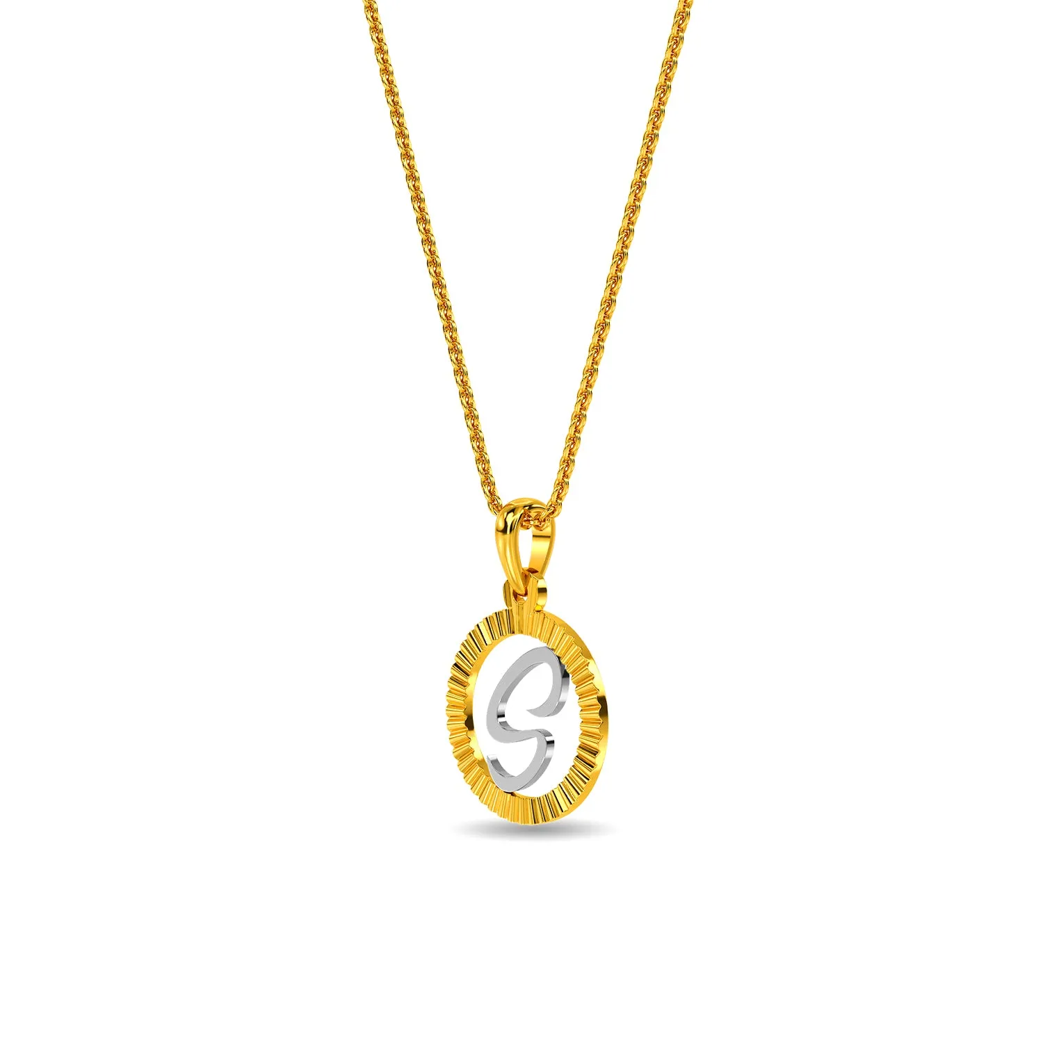 Initial S Pendant