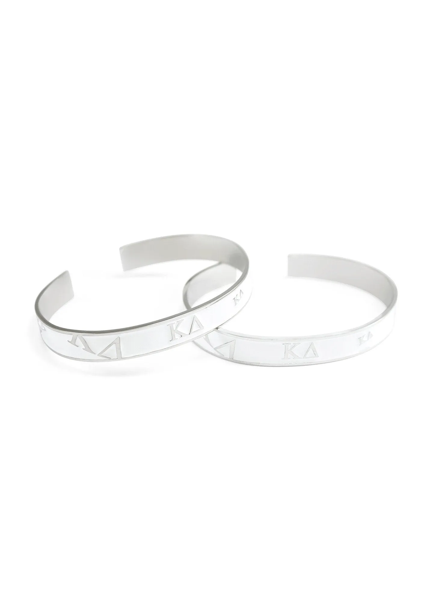 Kappa Delta White Bangle