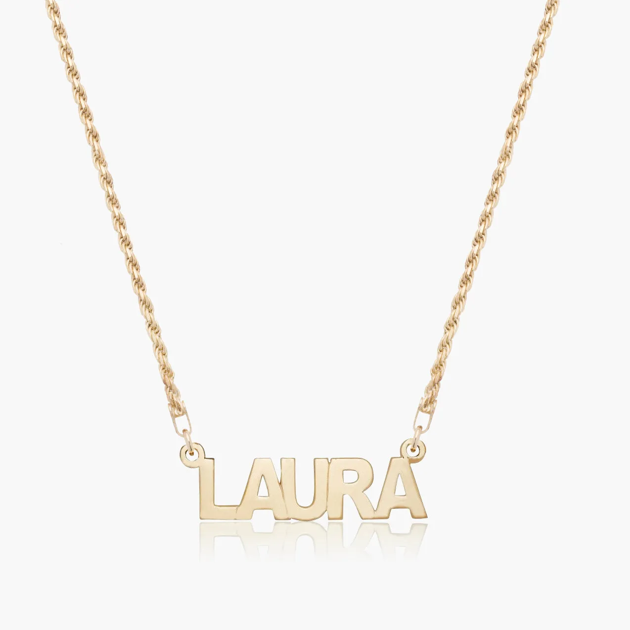 Kid's Mini Nameplate Necklace