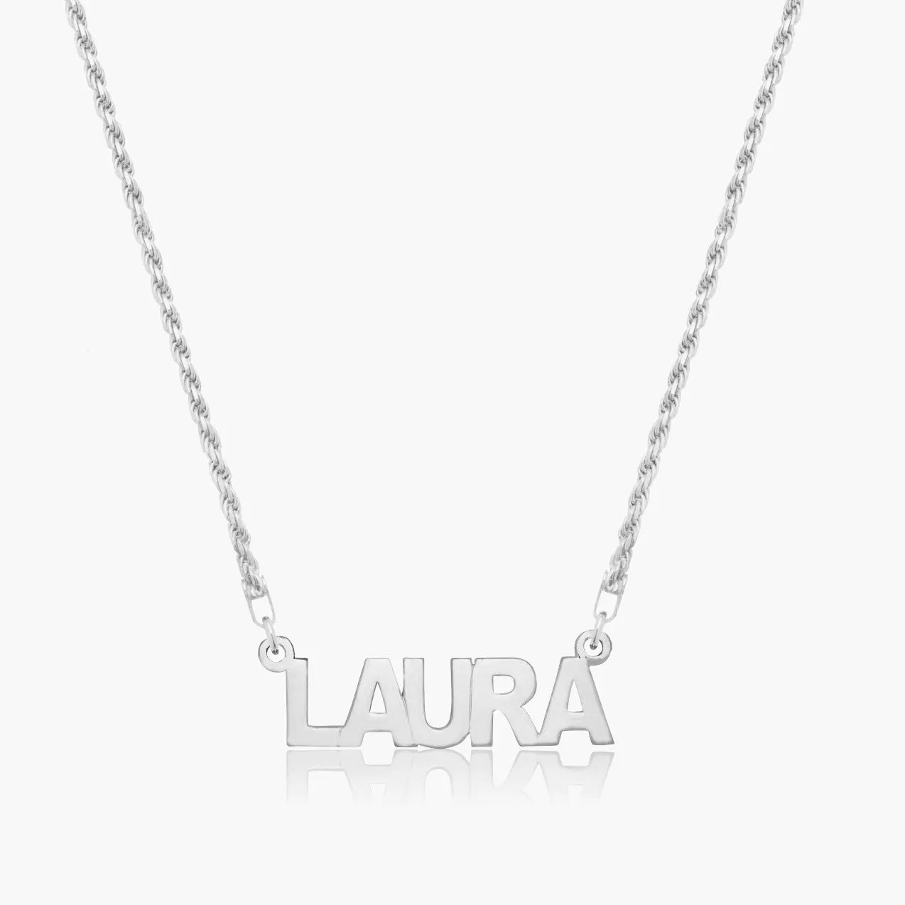 Kid's Mini Nameplate Necklace