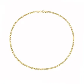 Lionheart - 16 Oval Link Chain, Yellow Gold