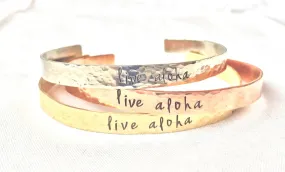 Live Aloha Bracelet, Christmas Gifts