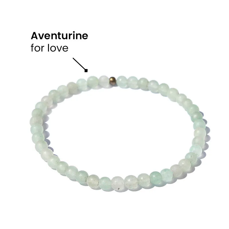 Love Matte Aventurine Bracelet