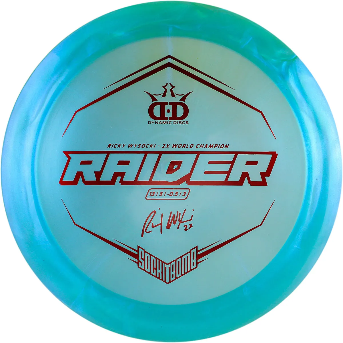 Lucid-X Chameleon Raider - Ricky Wysocki Sockibomb Stamp