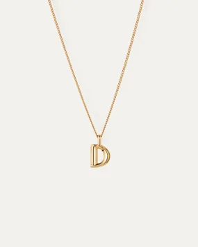 Monogram Necklace - D