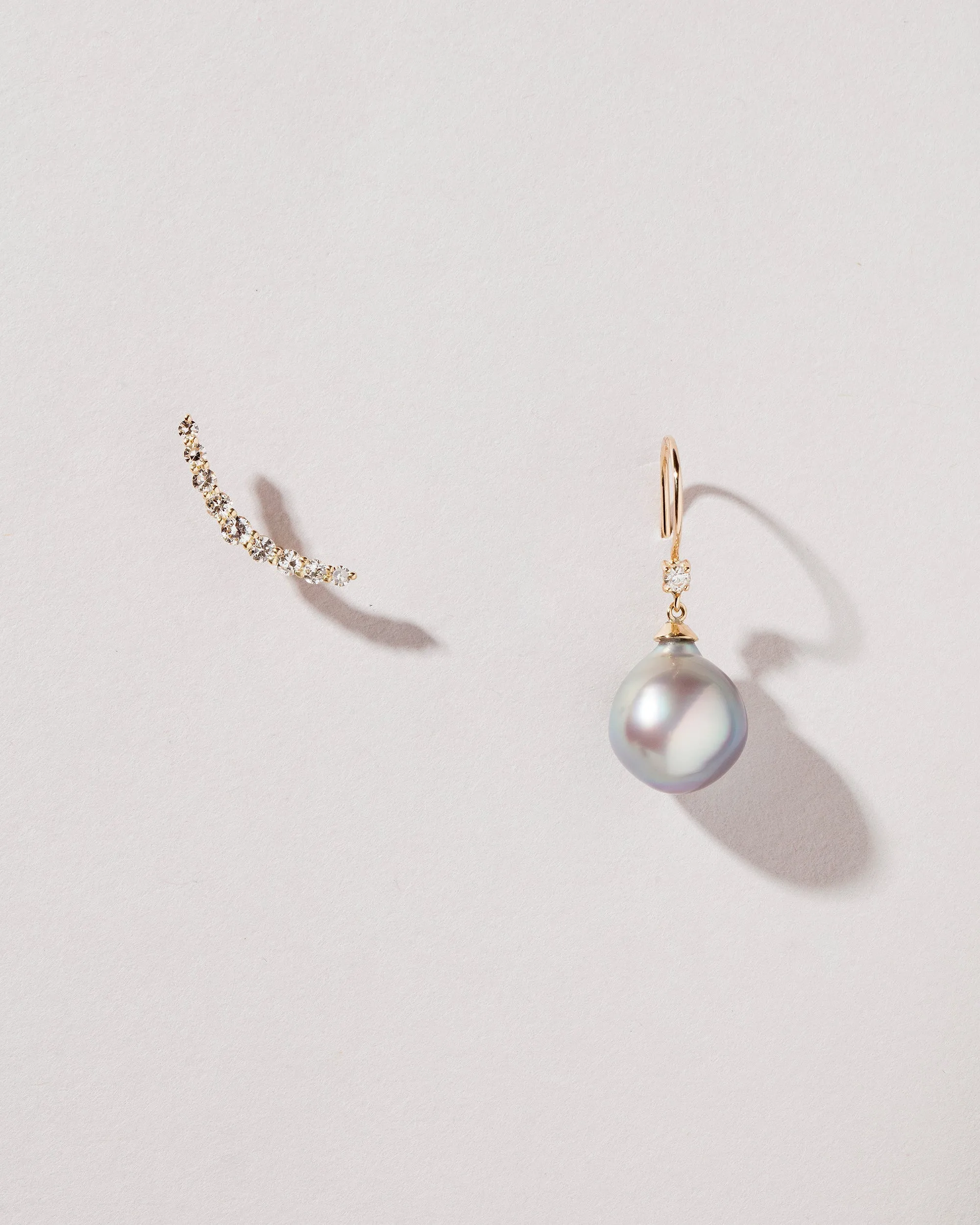 Moon Drop Earrings