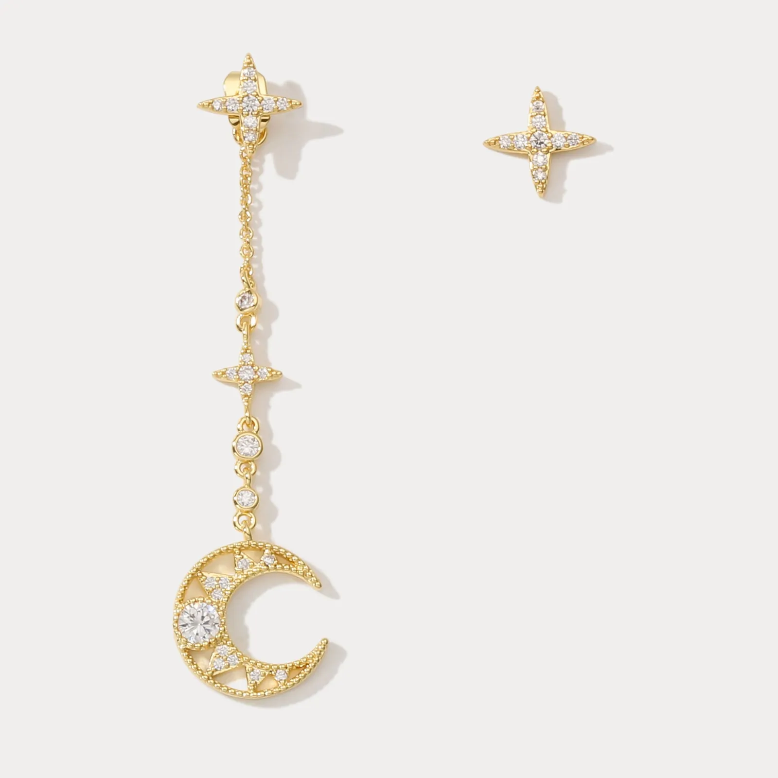 Moon Star Earrings