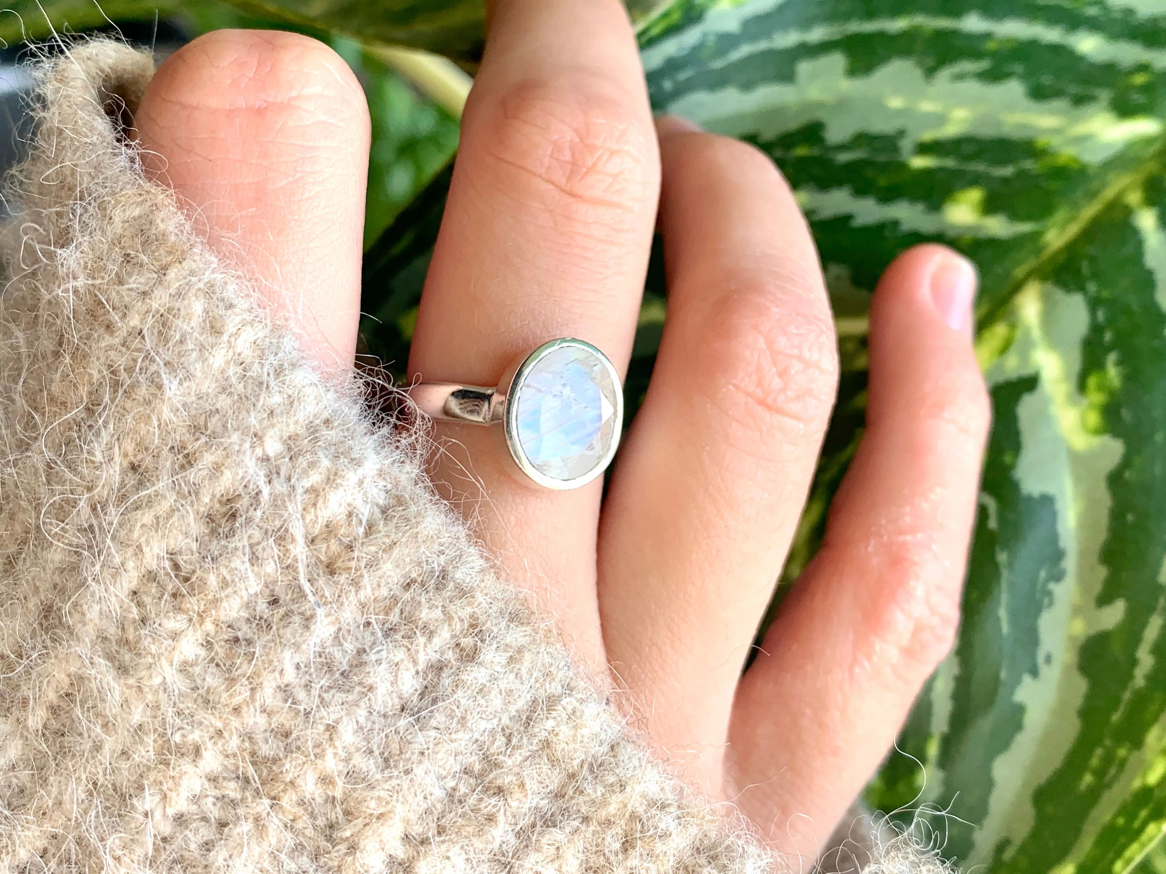 Moonstone Sabina Ring - Oval