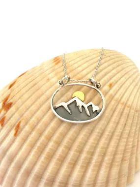 Mountain Sunrise Necklace