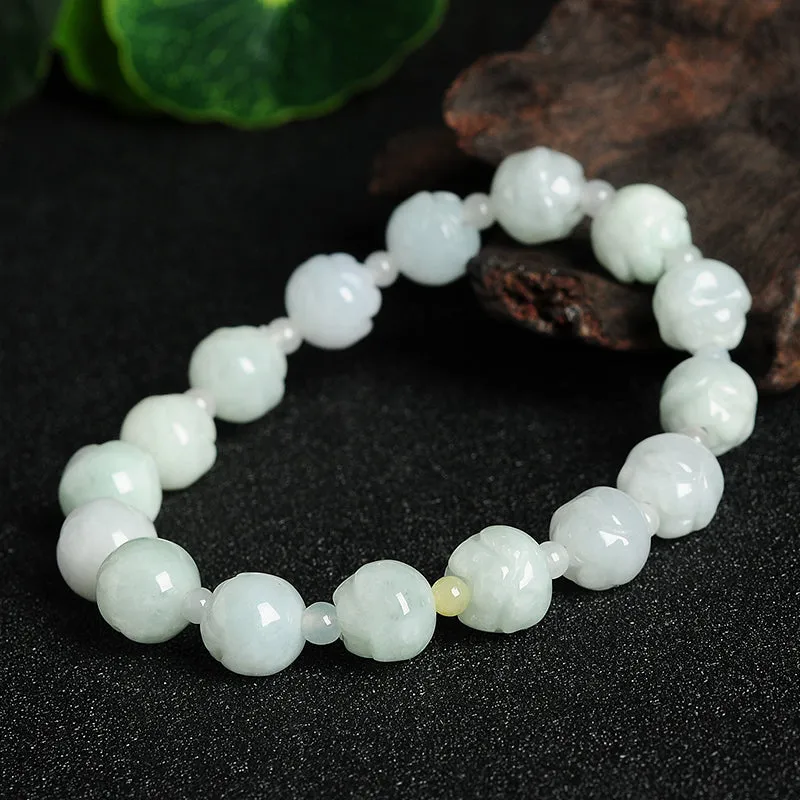 Natural Jade Bracelet Jadeite Bracelet BT136