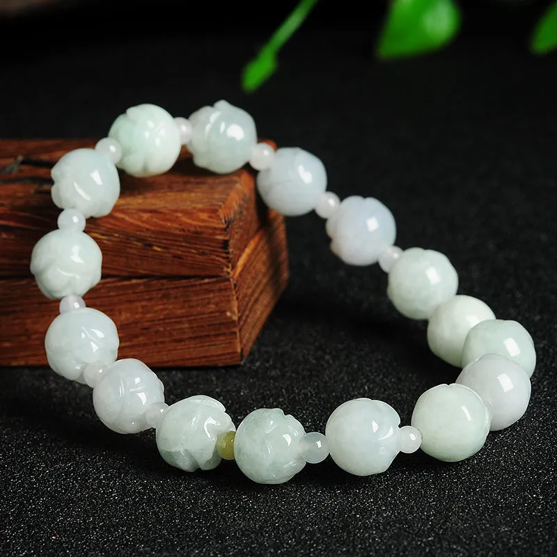 Natural Jade Bracelet Jadeite Bracelet BT136