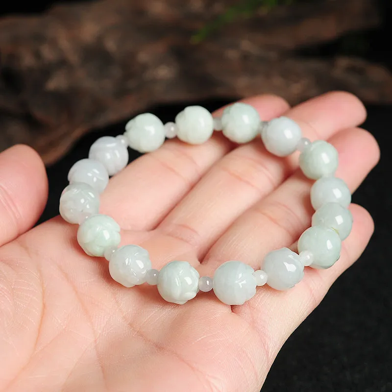 Natural Jade Bracelet Jadeite Bracelet BT136