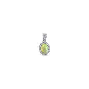 OPAL CZ MINI PENDANT