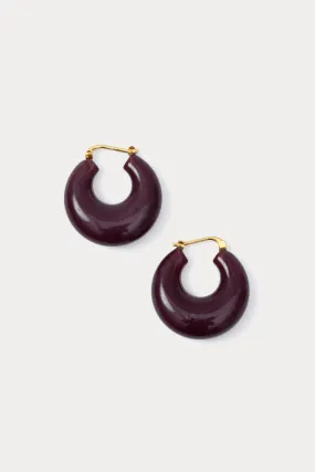 Rachel Comey Grass Earrings in Dark Cherry