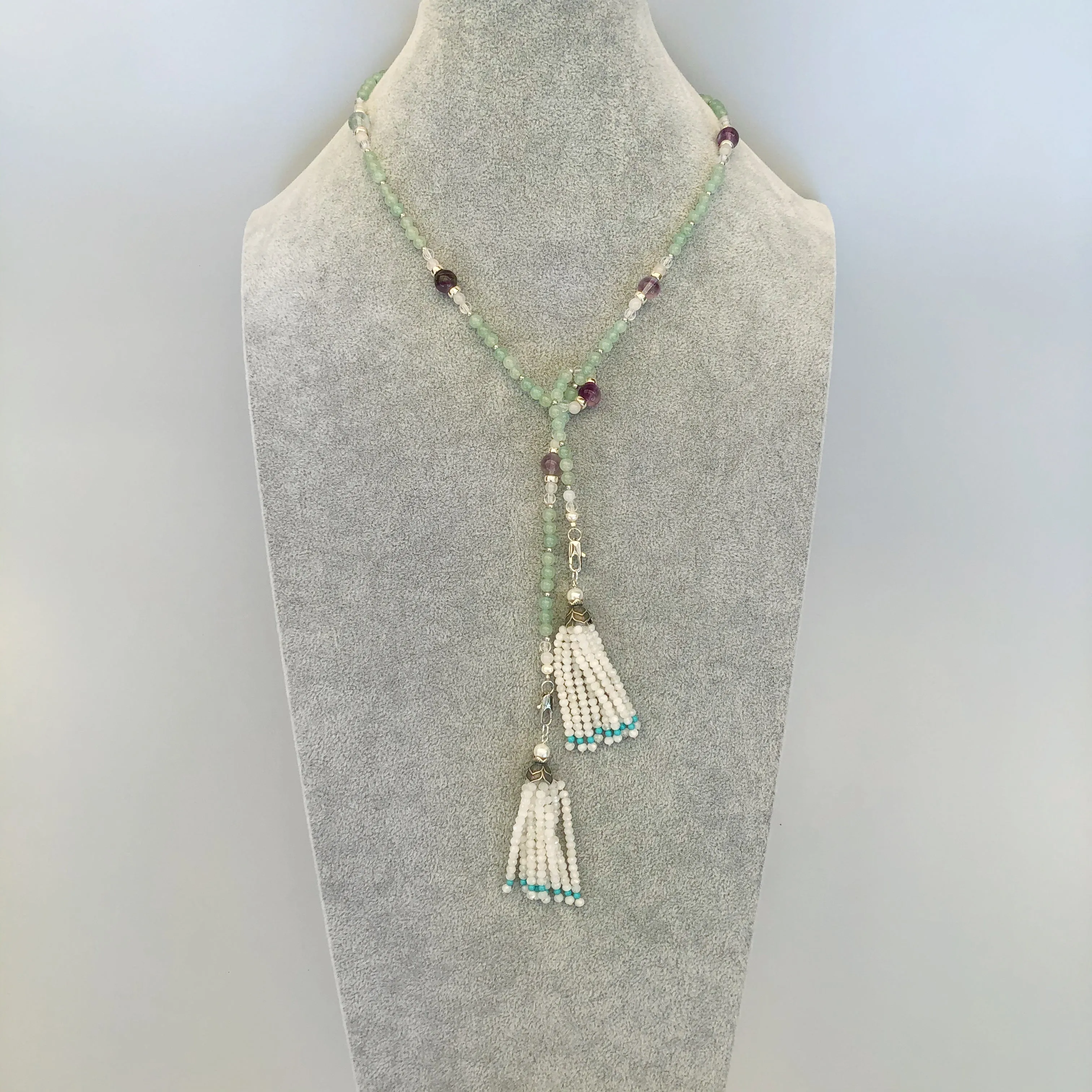 Return to Origin Aventurine Necklace Set