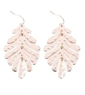 Rose Leaf Earrings