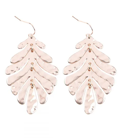 Rose Leaf Earrings