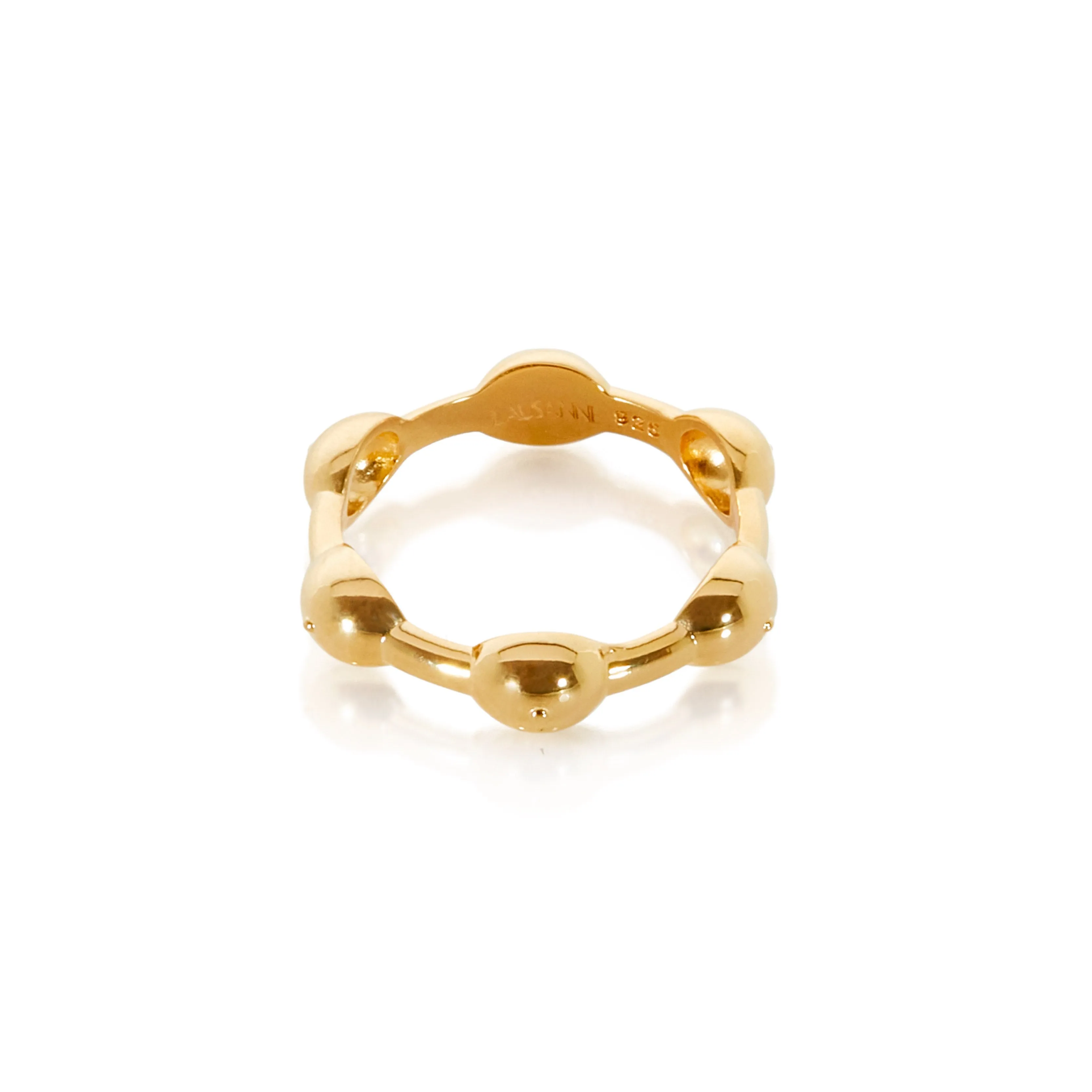 Seeded Eternity Ring Gold