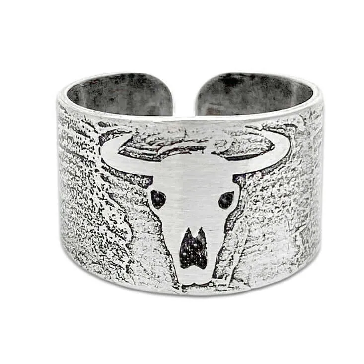 Skull Adjustable Ring