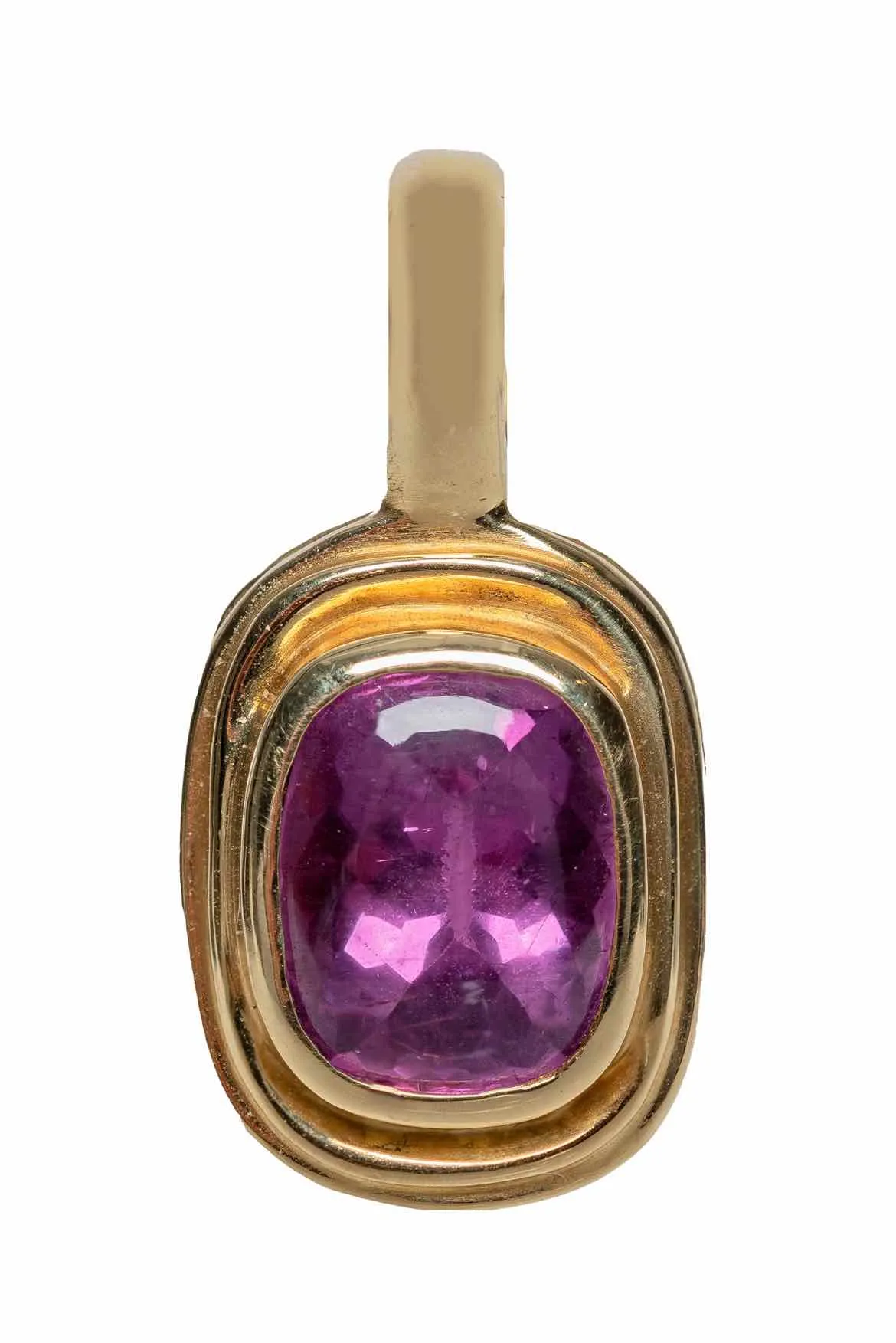 Slane & Slane 18K Gold & Amethyst Pendant