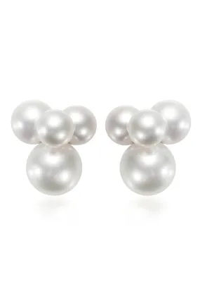 Small Bubble Pearl Earrings