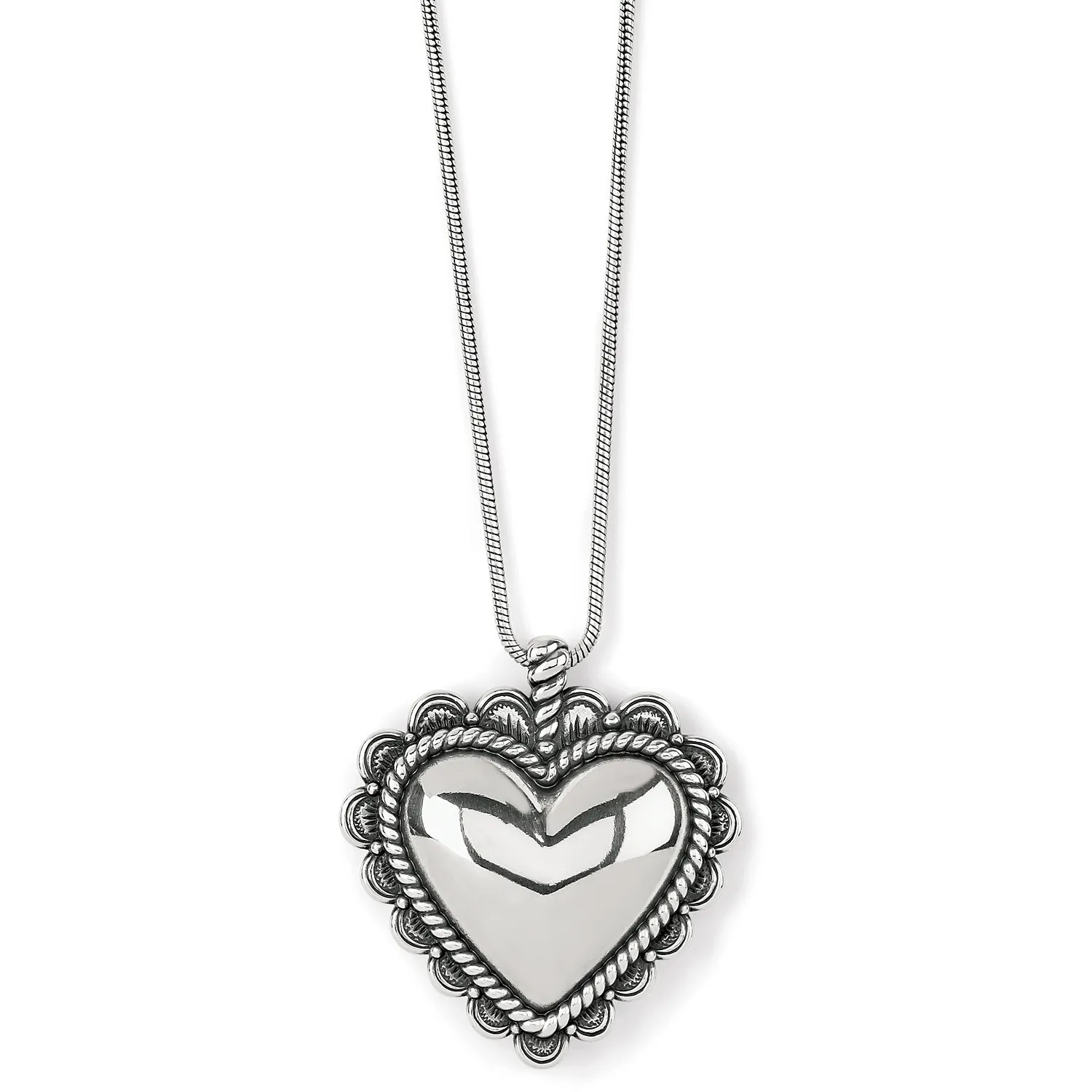 Sonora Bold Heart Necklace